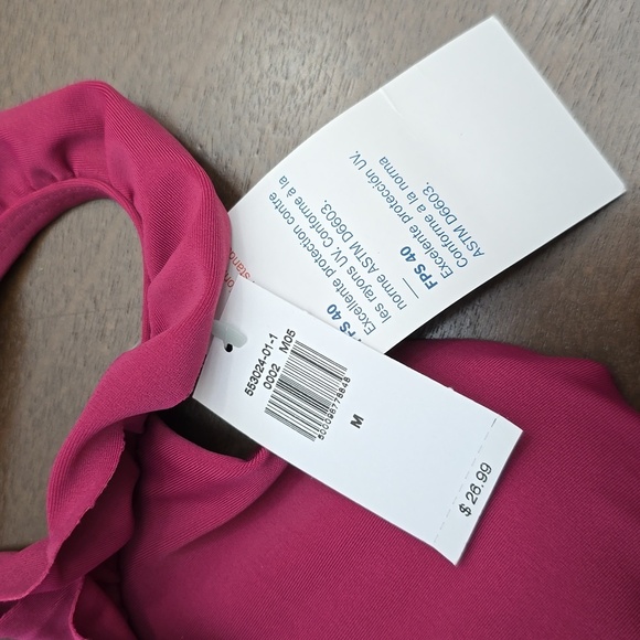 OLD NAVY Pink Ruffled Bikini Set Small & Medium - Picture 3 of 3